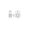 Mutter Metall DIN 934 [051-m] (051020041553)