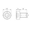 Zylinderkopf mit Torx Peek [187] (187103470409)