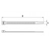Kabelbinder UV-stabil [575] (575070069902)